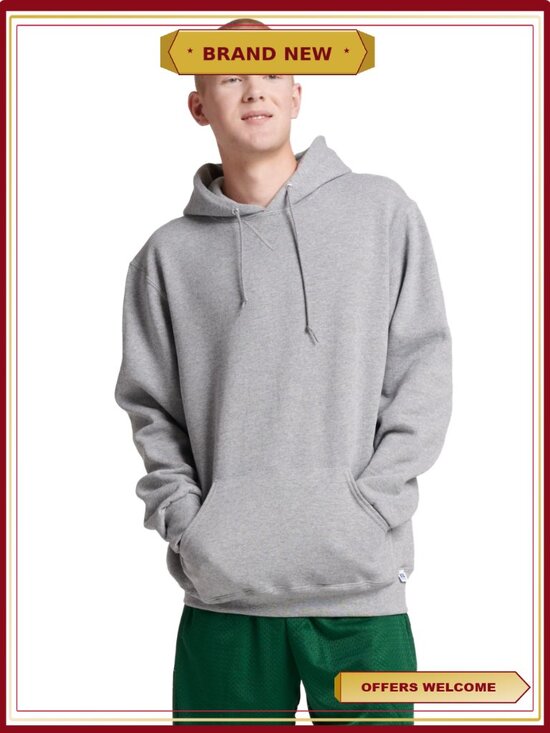 Other - Men's Fleece Hoodie - Dri-Power Moisture Wicking, Mid-Weight Pullover Sweatshirt